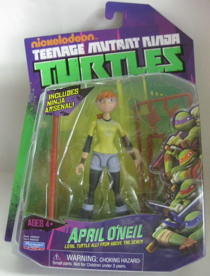 Tv Movie And Video Game Action Figures Playmates Teenage Mutant Ninja Turtles April Oneil Tmnt 8924